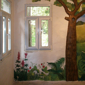 Роспись стен в Сергиев Посаде