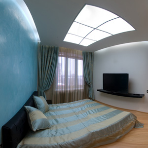 Дизайн спальни в Железнодорожном в современном стиле